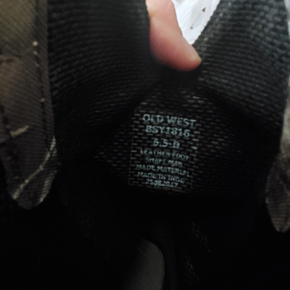 Old west Boys boots 6.5 B - Picture 5 of 5